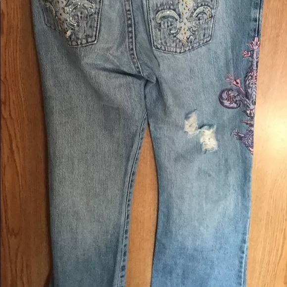 Nicky Hilton Chick Couture womens Jeans size 6 - Picture 6 of 6